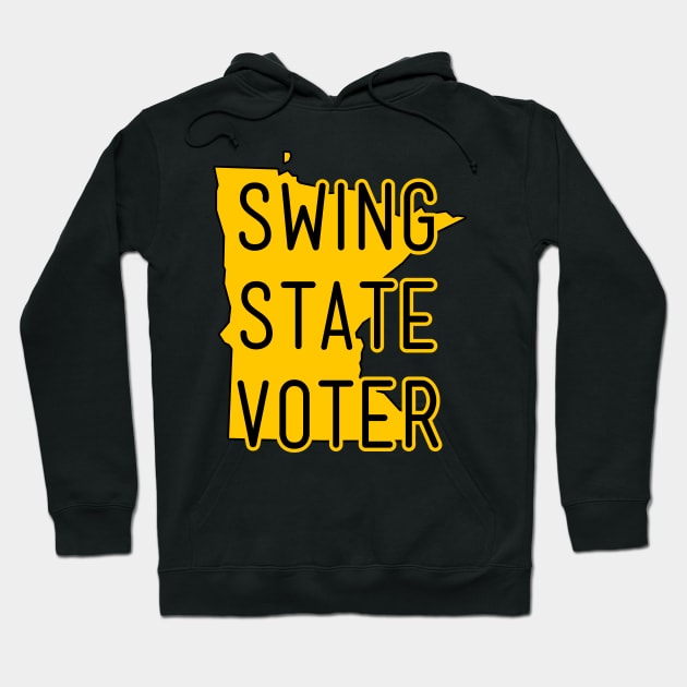 Swing State Voter - Minnesota Hoodie by brkgnews